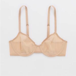 AERIE | SMOOTHEZ Mesh Unlined Bra